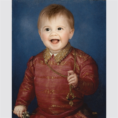 Custom Royal Portrait of Garcia de Medici from Photo,by myDaVinci - myDaVinci